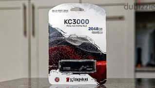 Kingston KC3000 2TB M. 2 PCIe 4.0 NVMe SSD