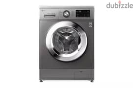 Lg 8 KG automatic washing machine inverter motor silver FH2J3TNG5 0