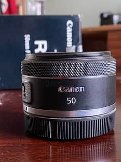 Canon 50mm 1.8 RF STM lens
