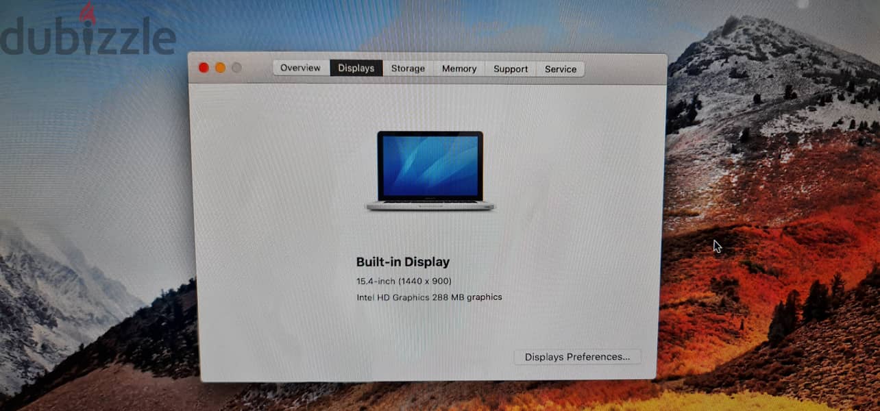 Apple Macbook pro Mid 2010 - 15 inch كالجديد ماك بوك برو 2