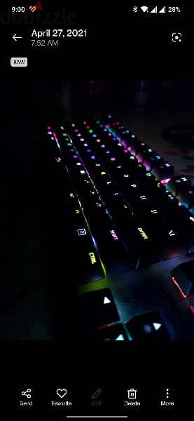 HyperX Alloy Origins Core – Gaming Mechanical Keyboard, TKL 5