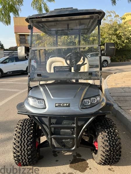 Golf cart monster 2x2 e-car lithium battery 3
