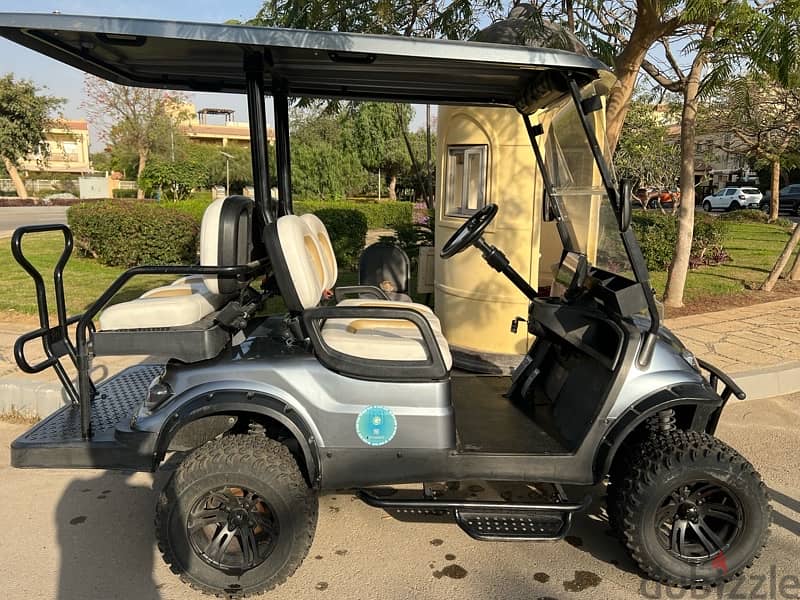 Golf cart monster 2x2 e-car lithium battery 4