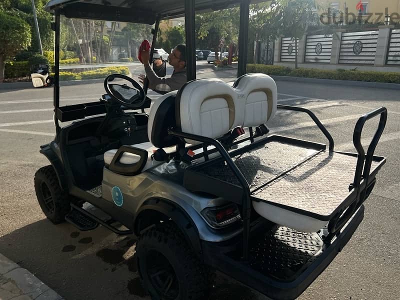 Golf cart monster 2x2 e-car lithium battery 6