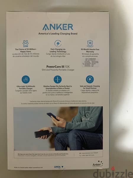 used powerbank Anker 10,000 انكر باور بنك 2