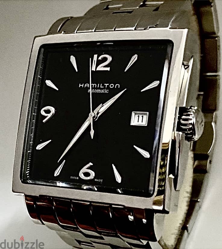 Original Hamilton Jazzmaster AUTOMATIC Swiss Made OverSize Watch 5