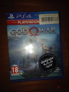 God of war 4 used ps4 CD