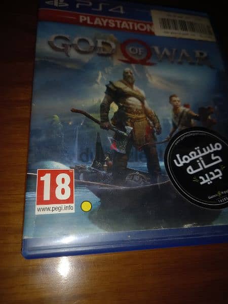 God of war 4 used ps4 CD 1