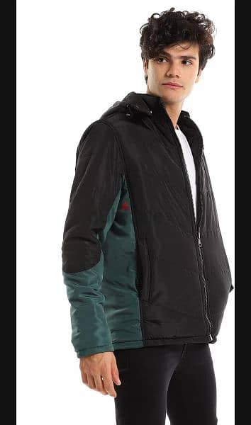Andora men  jacket doubleface size 2xl black&green 0