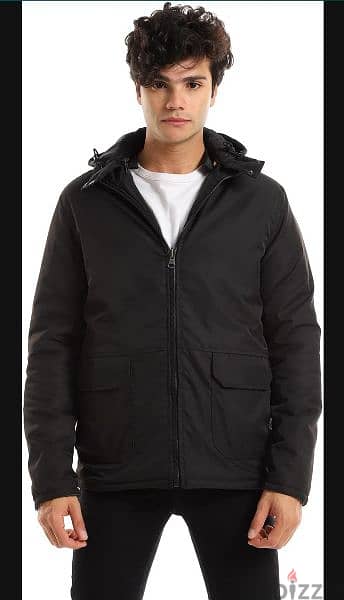 Andora men  jacket doubleface size 2xl black&green 1