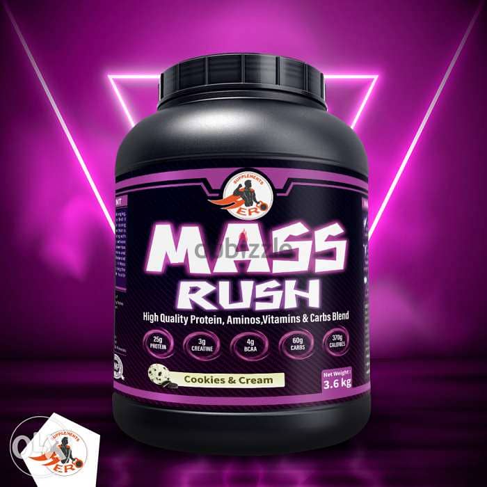 Mass Rush for bulking and gains 1