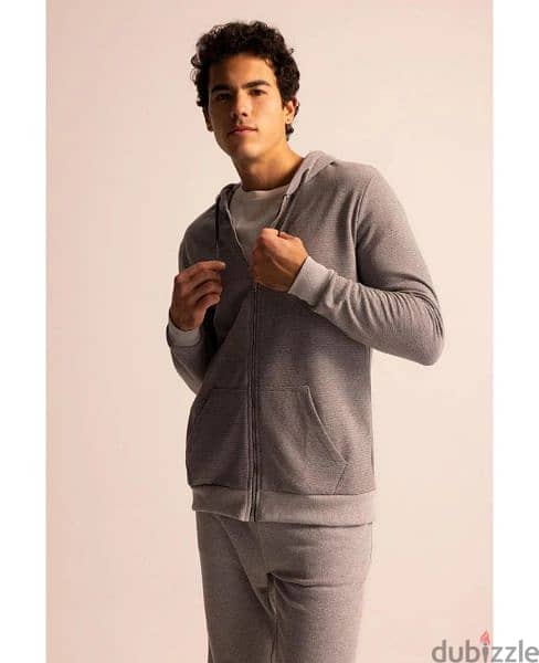 Defacto men hoodie Size L, color grey 4