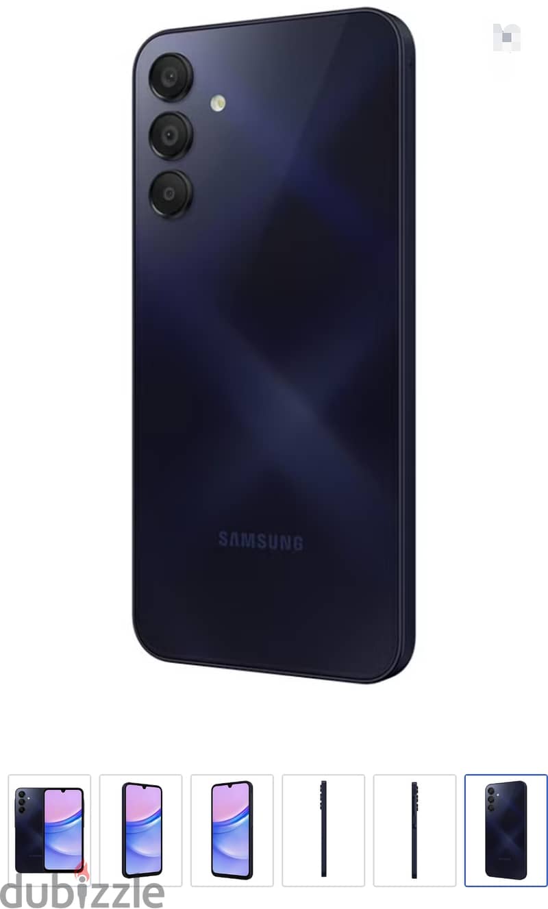 Samsung Galaxy A15 Dual Sim Blue Black 8GB RAM 256GB 4G - Middle East 0