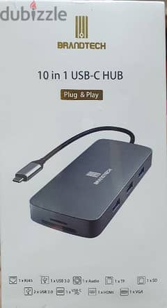 10 in 1 USB-HUB 0