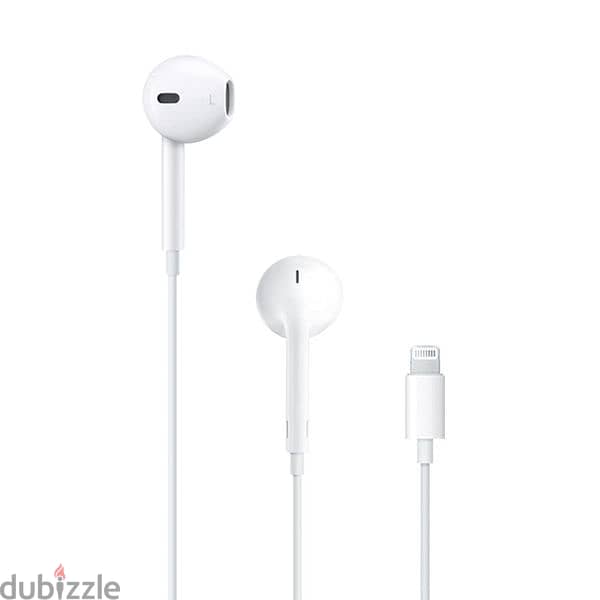 Apple Earpods With lightening connection white 1