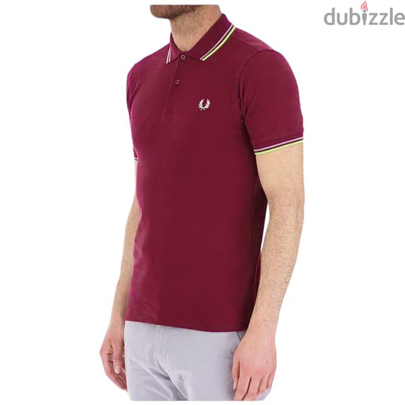 FRED PERRY SHIRT _Oxblood 1