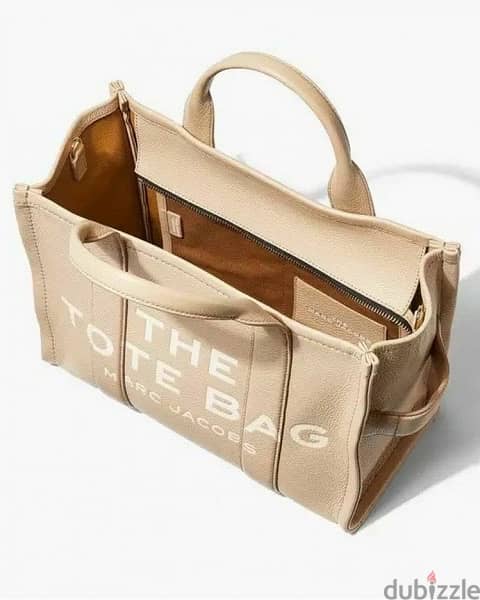 Marc Jacobs The Tote Traveler Leather Beige ORIGINAL   price 7800 2