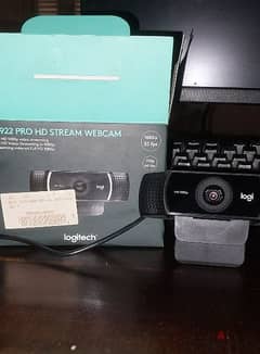 logitech c922 pro webcam stream
