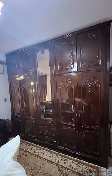 غرفه نوم خشب زان كامله للبيع