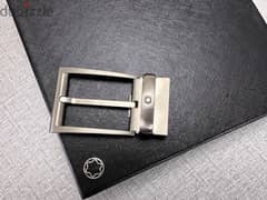 MontBlanc leather belt double face 120cm
