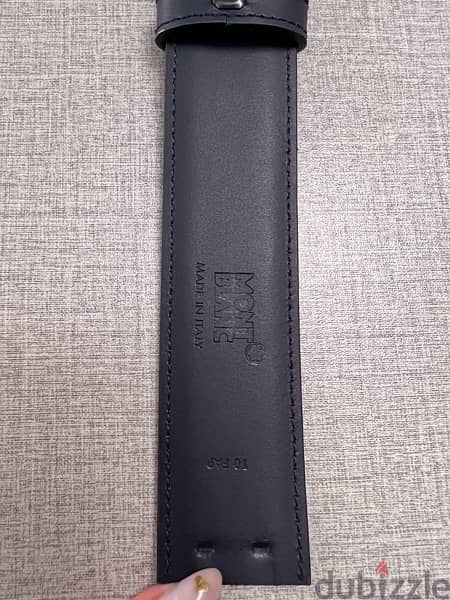 MontBlanc leather belt double face 120cm 3