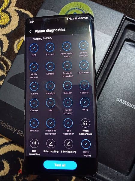 Samsung Galaxy S21 Ultra 256gb / 12g ram 7
