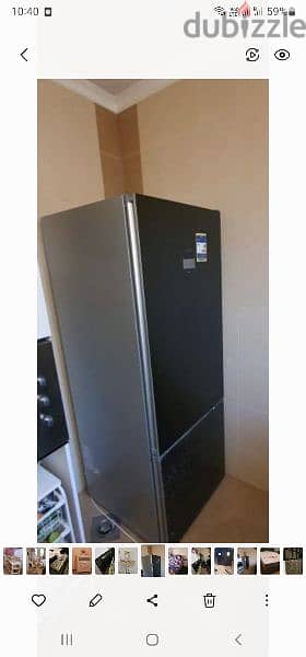 Bosch 505 liter, free standing bottom freezer fridge for sale 1