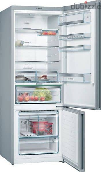 Bosch 505 liter, free standing bottom freezer fridge for sale 3