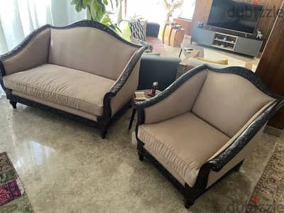 American furniture living room 2 sofas and 1 chair