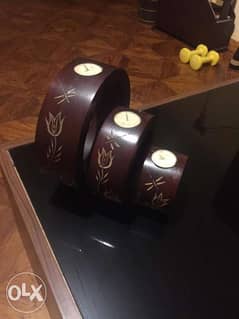 wooden candles 0