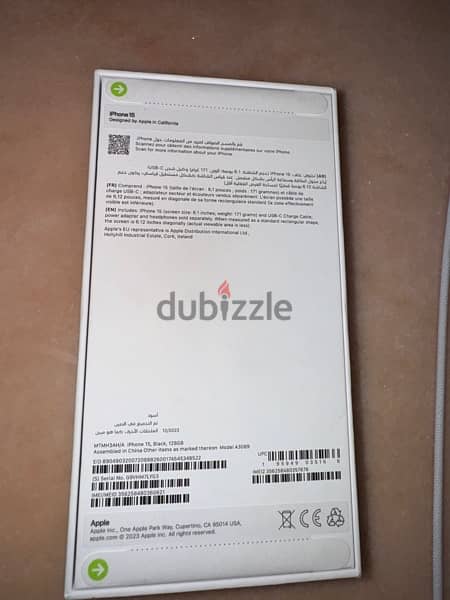 Iphone 15 128g new Middle East version 3