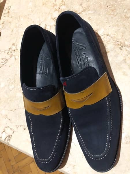 original le bottier suede leather shoes 4