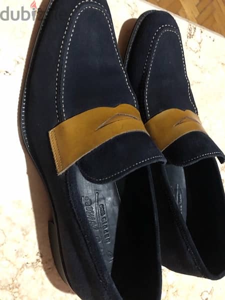 original le bottier suede leather shoes 6