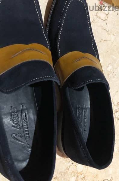 original le bottier suede leather shoes 7