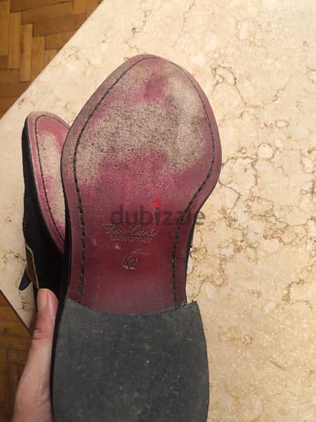 original le bottier suede leather shoes 8