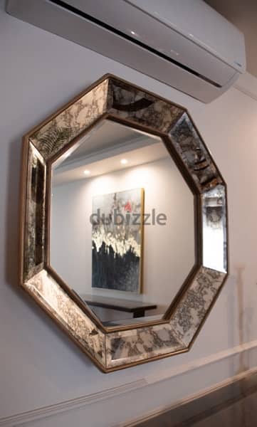 Antique Mirror 1m*1m مرايا انتيك