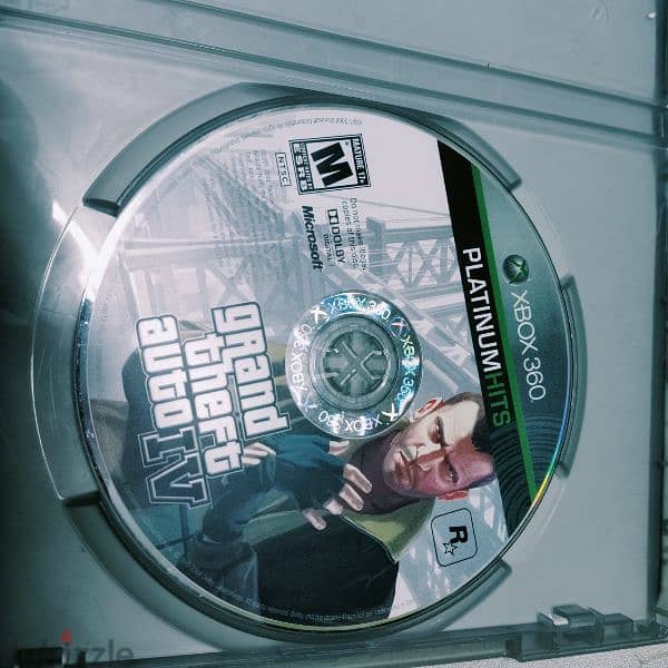 Xbox360 GTA IV  اسطوانه 1