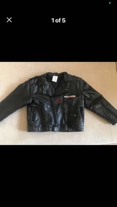 Harley Davidson leather jacket from age 2/5years unisex 0