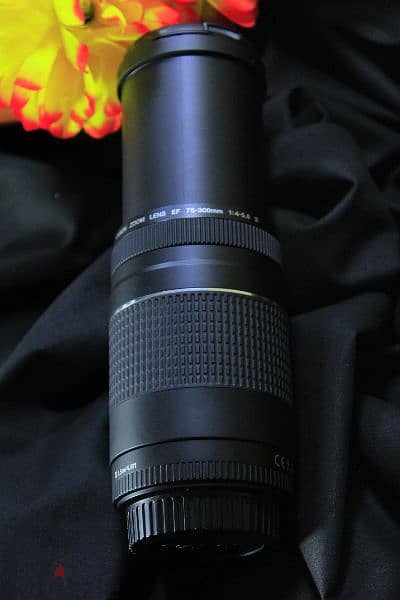 Lens Canon 75_300 V3 / عدسة كانون 75_300 اصدار الثالث 1