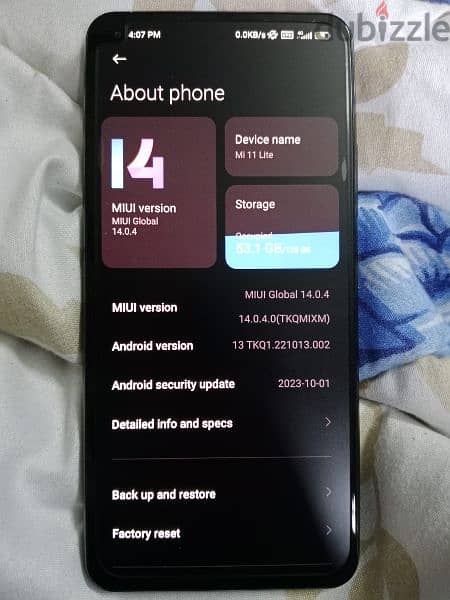 Xiaomi mi11 lite 128/8+5 2