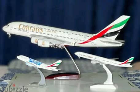 ماكيت مجسم طائرة 50 سم   diecast aviation model airbus boeing aircraft