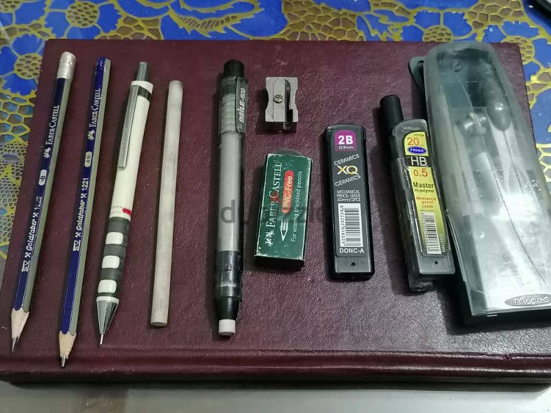 قلم سنون روترينج و ادوات رسم هندسى 10