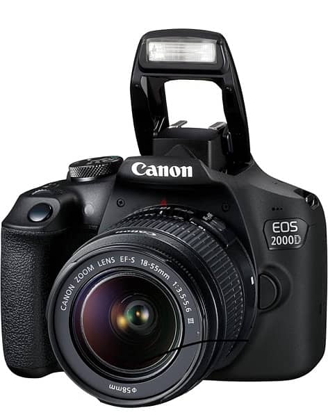 Canon EOS 2000D DSLR camera with EFS with 18-55mm III lens kit 7