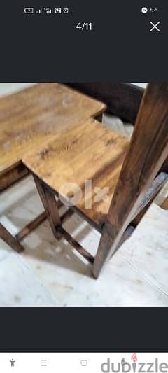 2 chair+ table for children
