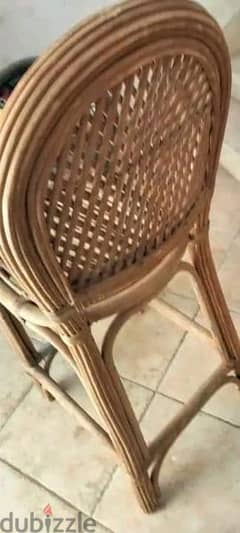 2 chair bar bamboo