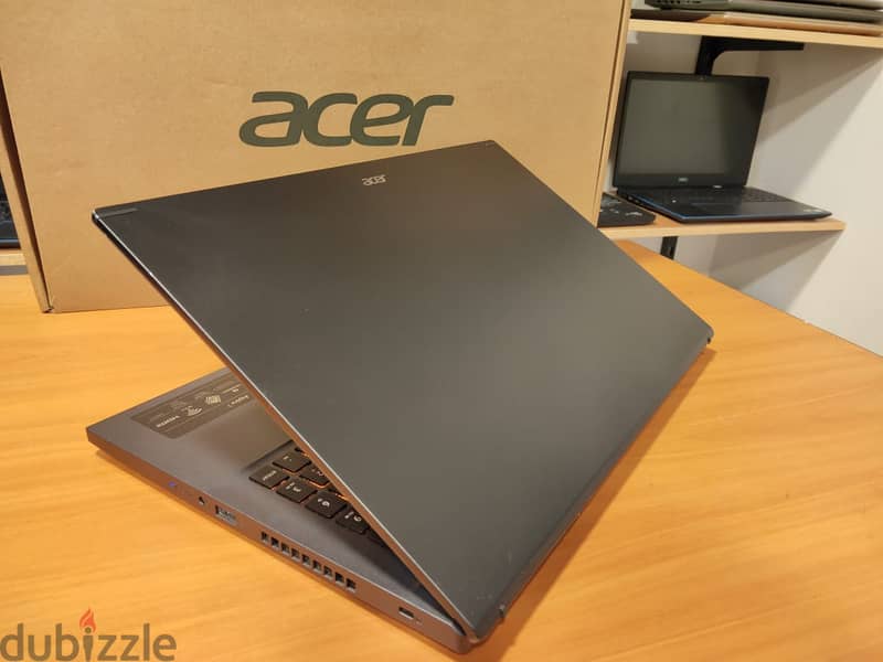 acer core i7 الجيل الثاني عشر + nvidia RTX 3050 4gb 4