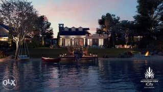 Standalone villa private lake in Mountain View City New Cairo i city 0
