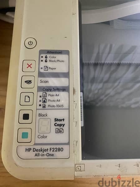 printer HP Deskjet f2280 all in one 3*1 1