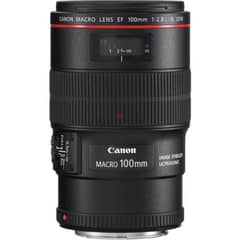 عدسة ماكرو Canon EF 100mm f/2.8L Macro IS USM Lens