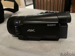 سوني فيديو كاميرا SONY FDR-AX100e Ultra HD 4K Video Camcorder